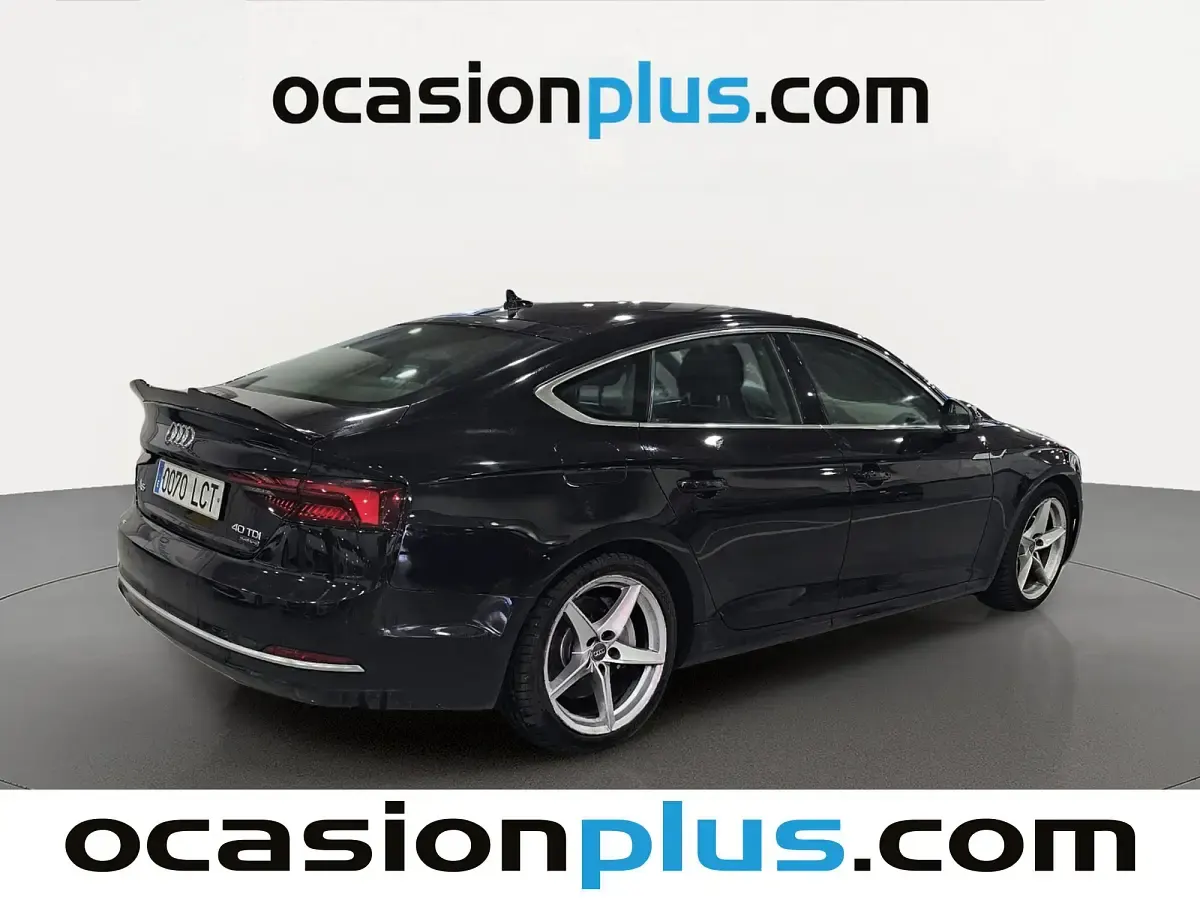 Usado Audi A5 Sportback Sport 190 CV (139 kW) 2019 Negro Utilitario