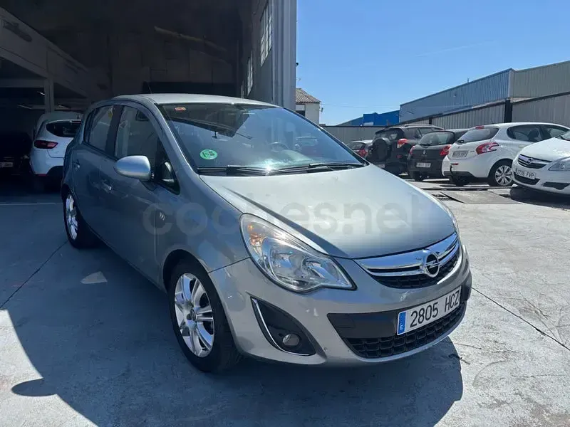 Usado Opel Corsa Expression 85 CV (62 kW) 2012 Azul Utilitario