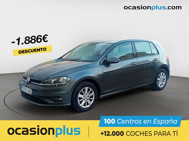 Gris Usado 2020 VW Golf VII Business Berlina | 15.790 € (Precio justo) - Imagen 1/4