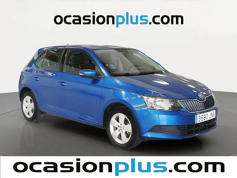 Brugt Skoda Fabia Ambition 75 HK (55 kW) 2016 Blå