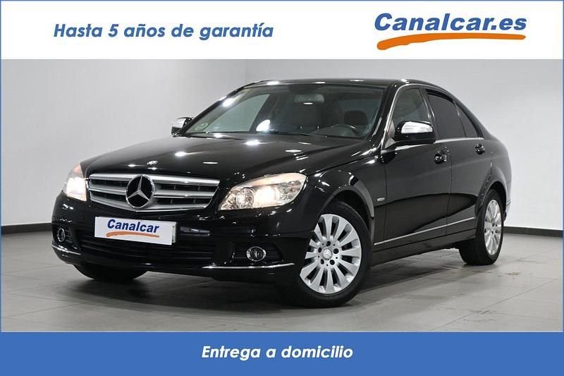Negro Usado 2008 Mercedes C220 Classic Berlina | 11.490 € (Buen precio) - Imagen 1/4