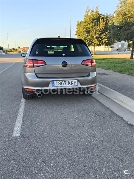 Usado VW Golf VII GTD 184 CV (135 kW) 2014 Gris / plata Berlina