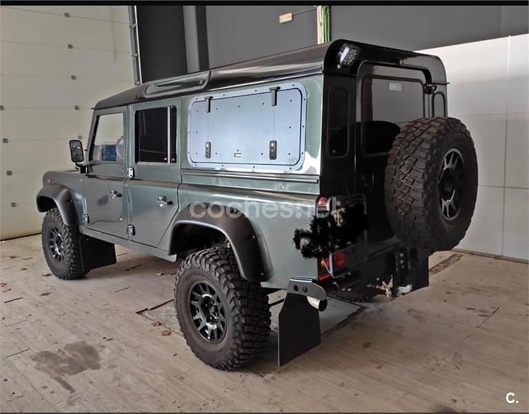 Usado Land Rover Defender S 122 CV (89 kW) 2007 Verde Familiar