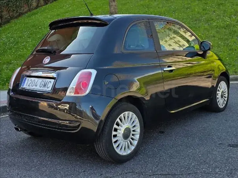 Usado Fiat 500 75 CV (55 kW) 2010 Negro Berlina