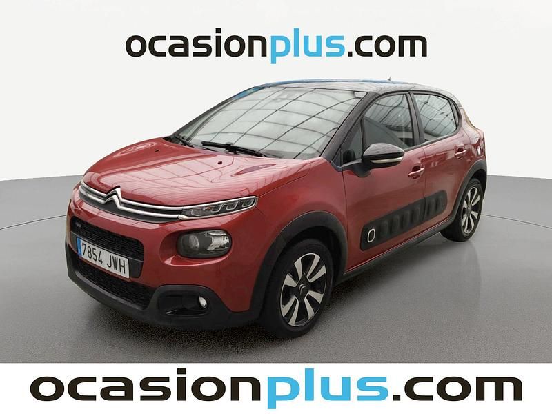 Rojo Usado 2017 Citroën C3 Feel Utilitario | 8900 € (Precio justo) - Imagen 1/4