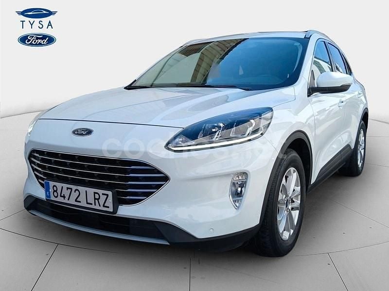 Blanco Usado 2021 Ford Kuga Titanium SUV | 18.995 € (Un poco caro) - Imagen 1/4