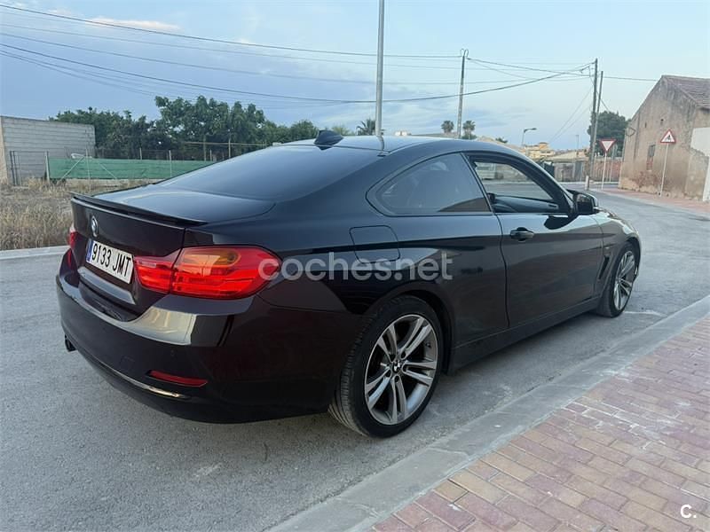 Usado BMW 420 190 CV (139 kW) 2015 Negro Coupe