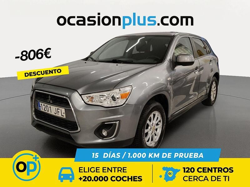 Gris Usado 2015 Mitsubishi ASX SUV | 10.890 € (Precio justo) - Imagen 1/4