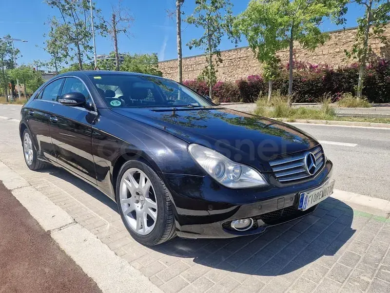 Usado Mercedes CLS350 292 CV (214 kW) 2007 Negro Coupe