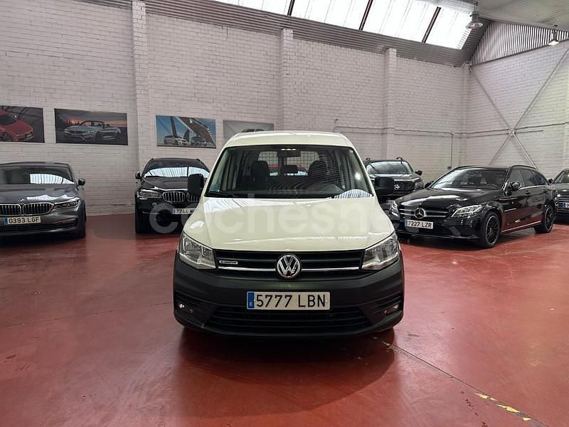 Blanco Usado 2019 VW Caddy Trendline Monovolumen | 14.300 € (Precio justo) - Imagen 1/4
