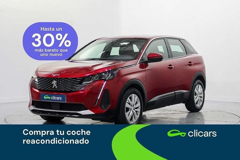 Rojo Usado 2021 Peugeot 3008 Active SUV | 14.590 € (Super precio) - Imagen 1/4