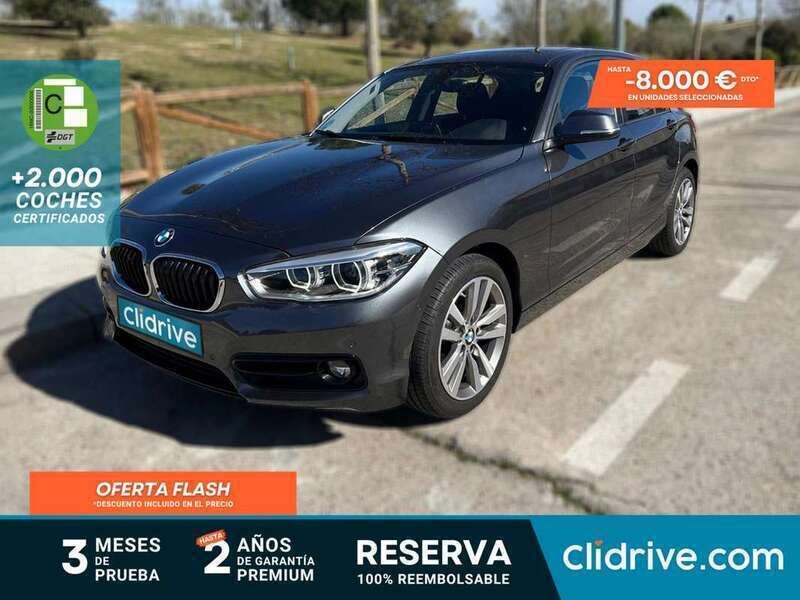 Gris Usado 2019 BMW 116 Utilitario | 16.990 € (Buen precio) - Imagen 1/3