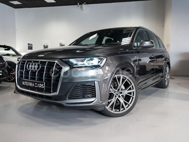 Gris Usado 2020 Audi Q7 S-Line SUV | 60.900 € (Caro) - Imagen 1/4