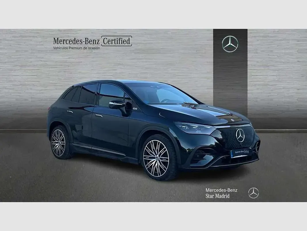 Usado Mercedes EQE500 300 kW (408 CV) 2025 Verde SUV