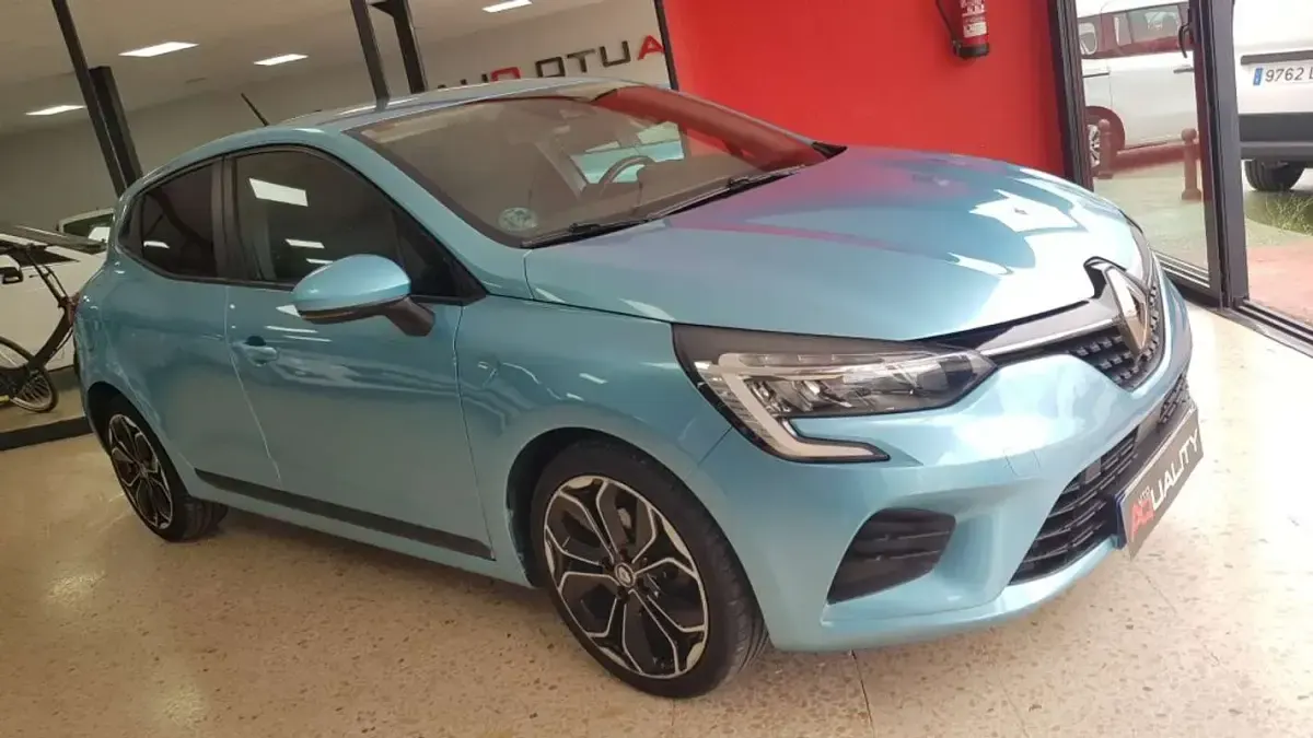 Usado Renault Clio Equilibre 91 CV (66 kW) 2022 Azul Utilitario