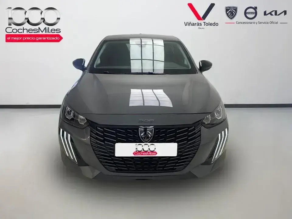 Usado Peugeot 208 Allure 110 CV (80 kW) 2025 Gris Utilitario