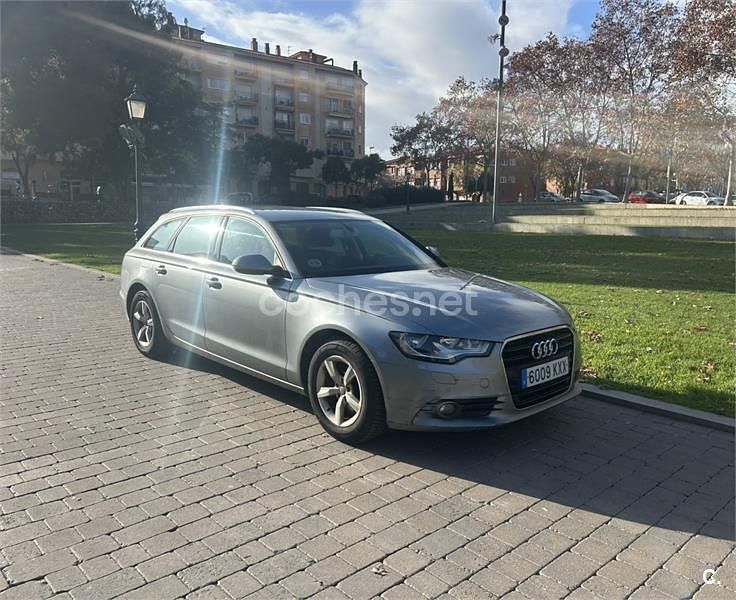 Gris / plata Usado 2013 Audi A6 Familiar | 9900 € (Buen precio) - Imagen 1/4