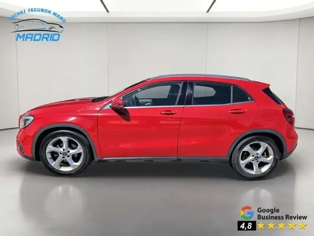 Usado Mercedes GLA200 136 CV (100 kW) 2018 Rojo SUV