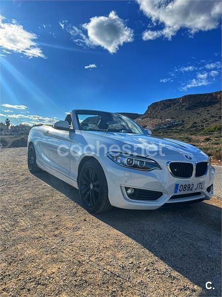 Käytetty BMW 218 150 HP (110 kW) 2016 Valkoinen Avoauto