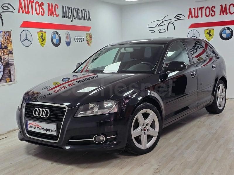 Usado Audi A3 Attraction 105 CV (77 kW) 2011 Negro Utilitario