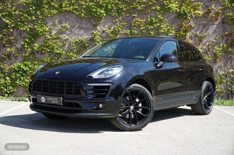 Usado Porsche Macan S 340 CV (250 kW) 2017 Azul SUV
