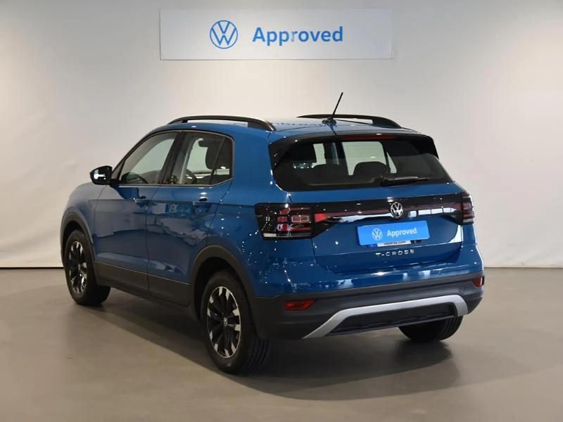 Usado VW T-Cross Advance 110 CV (80 kW) 2021 Azul SUV