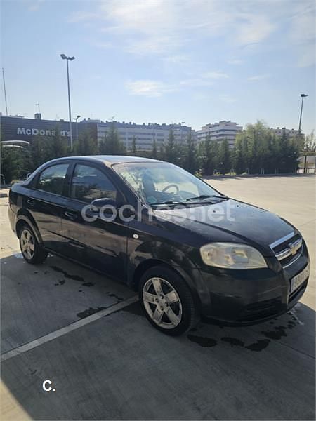 Usado Chevrolet Aveo LS 94 CV (69 kW) 2007 Negro Berlina
