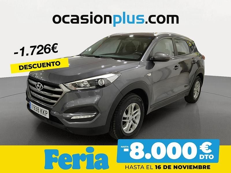 Gris Usado 2018 Hyundai Tucson SUV | 18.990 € (Precio justo) - Imagen 1/4