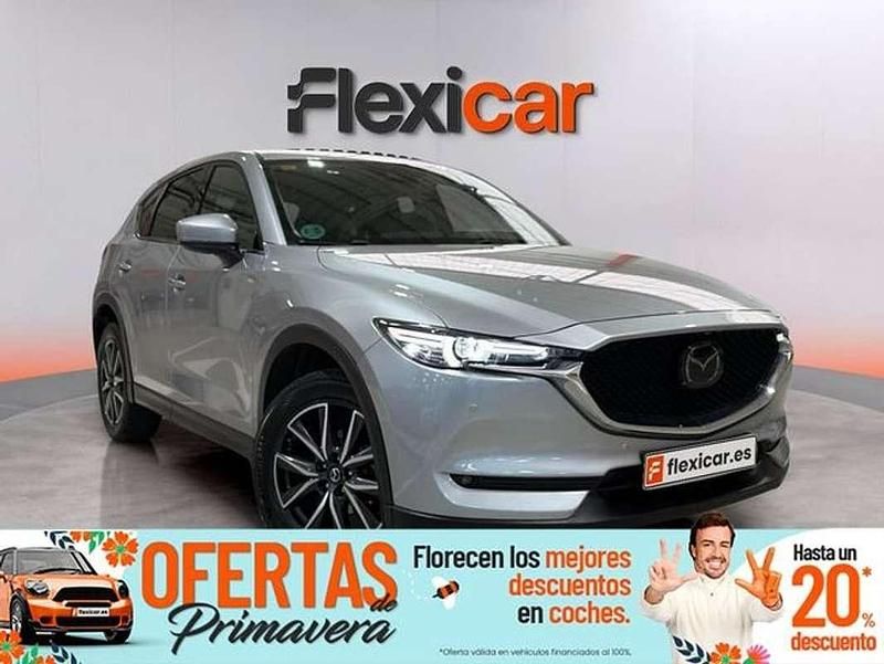 Usado Mazda CX-5 194 CV (142 kW) 2017 Gris SUV