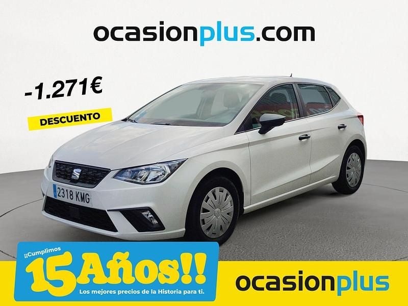 Blanco Usado 2018 Seat Ibiza Reference Berlina | 13.990 € (Precio justo) - Imagen 1/4