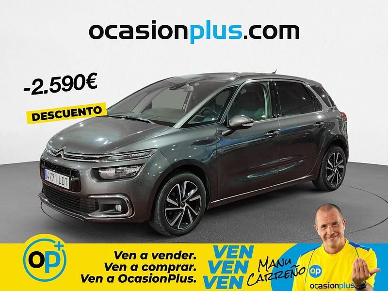 Usado Citroën Spacetourer Feel 130 CV (95 kW) 2020 Gris Monovolumen