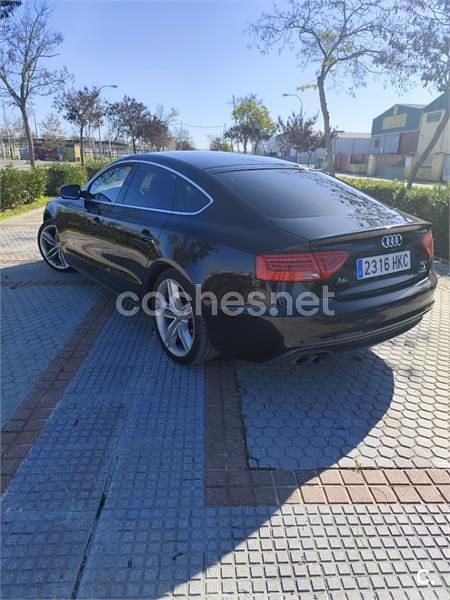 Usado Audi A5 Sportback S-Line 177 CV (130 kW) 2012 Negro Utilitario