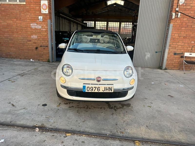 Usado Fiat 500C Pop 69 CV (50 kW) 2015 Blanco Descapotable