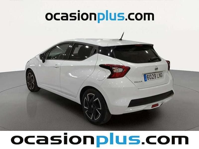 Usado Nissan Micra Acenta 92 CV (67 kW) 2021 Blanco Utilitario