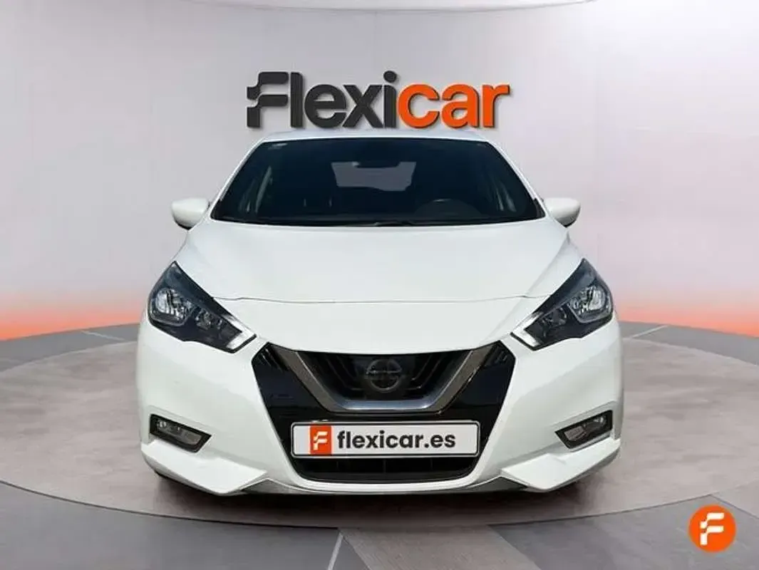 Usado Nissan Micra Acenta 90 CV (66 kW) 2018 Blanco Utilitario