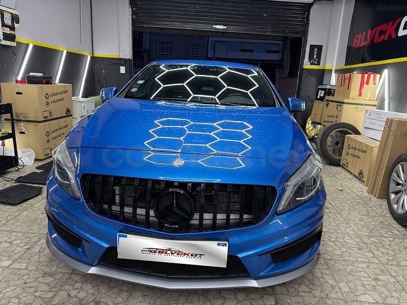 Usado Mercedes A45 AMG AMG 360 CV (264 kW) 2015 Azul Berlina