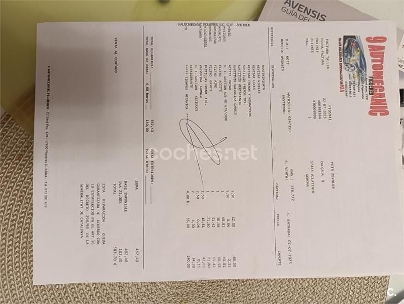 Usado Toyota Avensis Advance 143 CV (105 kW) 2016 Blanco Familiar