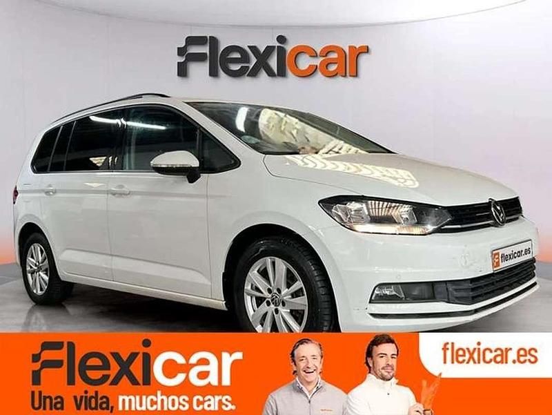 Blanco Usado 2021 VW Touran Advance Monovolumen | 20.490 € (Super precio) - Imagen 1/4