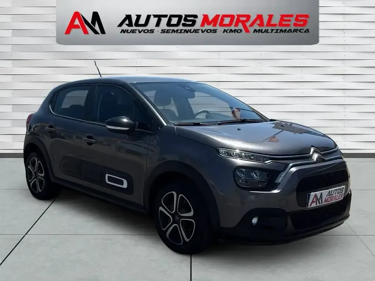 Usado Citroën C3 PureTech 83 CV (61 kW) 2024 Gris Utilitario