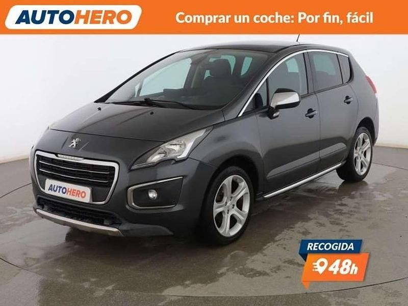 Usado Peugeot 3008 114 CV (83 kW) 2014 Gris Familiar