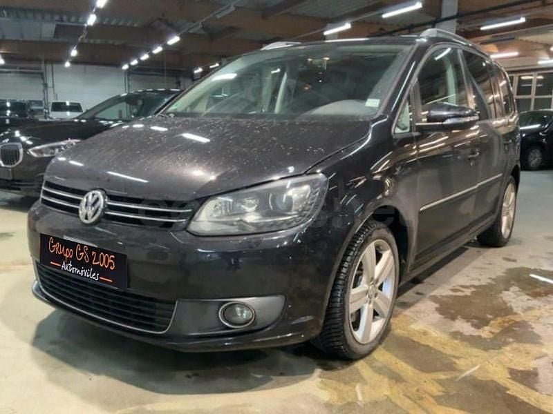 Usado VW Touran Sport 170 CV (125 kW) 2011 Negro Monovolumen