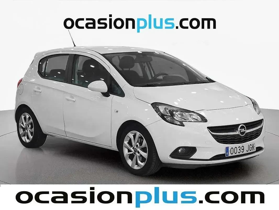 Usado Opel Corsa Selective 90 CV (66 kW) 2015 Blanco Utilitario