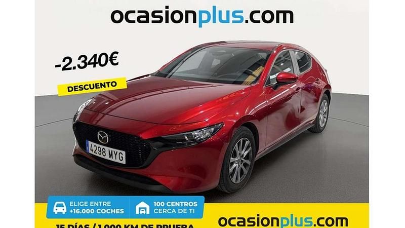 Rojo Usado 2025 Mazda 3 Prime-Line Utilitario | 23.410 € - Imagen 1/4