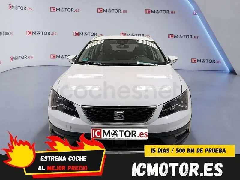 Usado Seat Leon 4Drive 184 CV (135 kW) 2018 Blanco Familiar