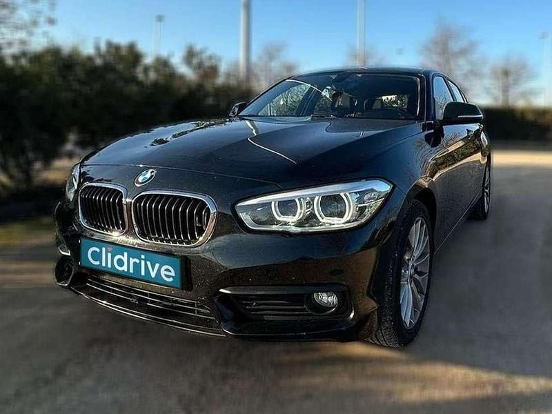 Usado BMW 116 Efficient Dynamics 116 CV (85 kW) 2016 Negro Utilitario