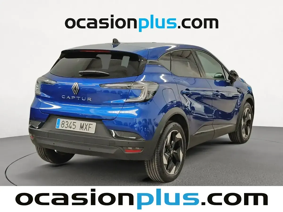 Usado Renault Captur Techno 90 CV (66 kW) 2024 Azul SUV