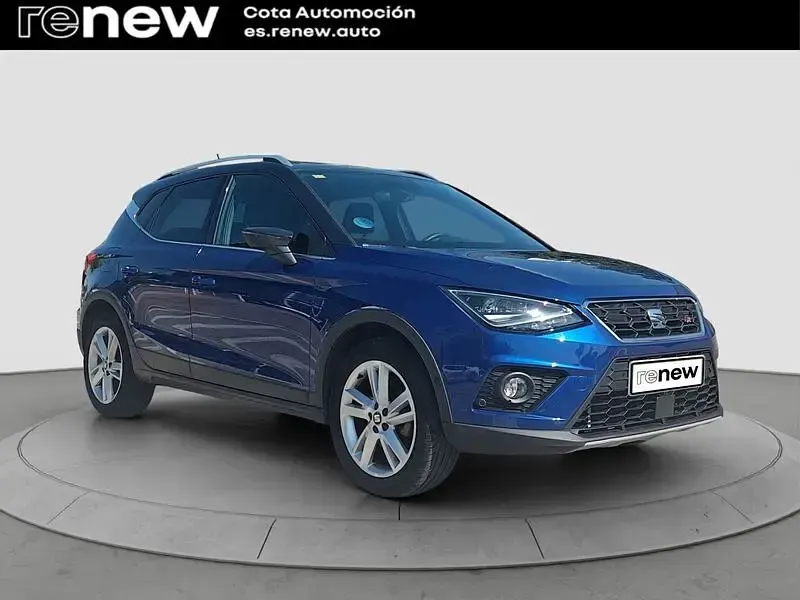 Usado Seat Arona FR 90 CV (66 kW) 2020 Azul SUV