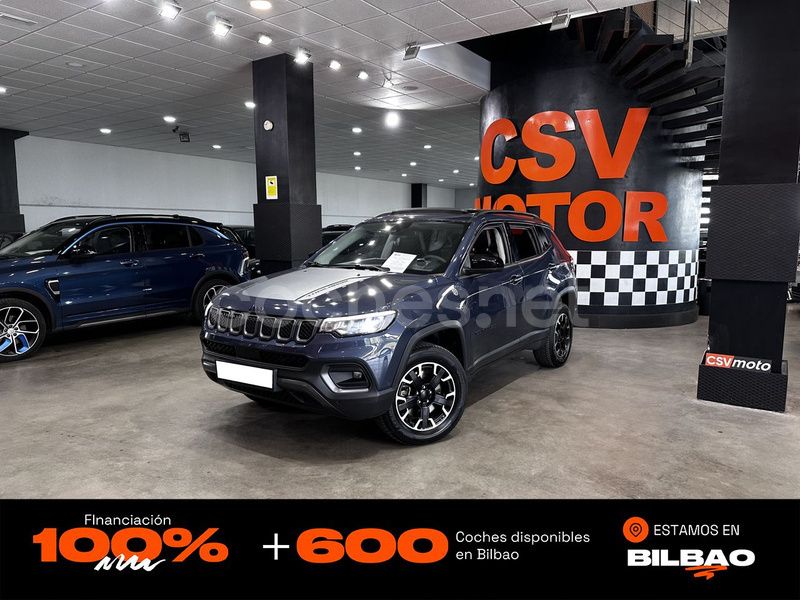 Azul Usado 2022 Jeep Compass Trailhawk SUV | 20.850 € (Buen precio) - Imagen 1/4