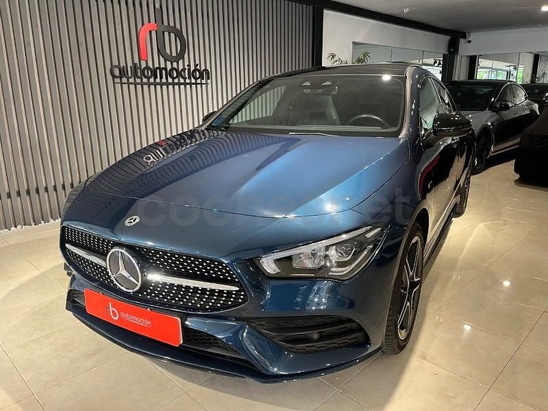Usado Mercedes CLA250e 218 CV (160 kW) 2021 Azul Berlina