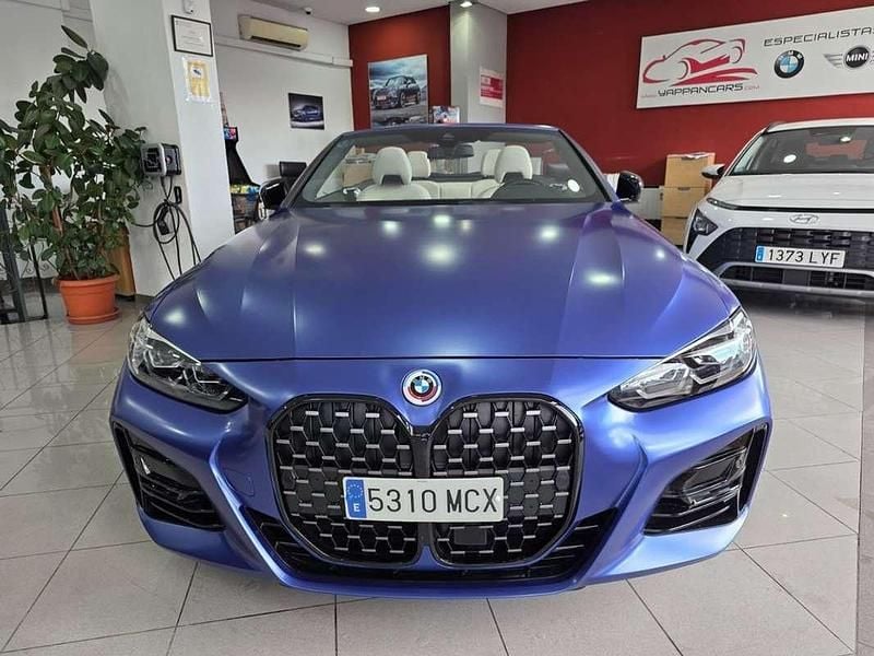 Usado BMW 420 Comfort Edition 190 CV (139 kW) 2022 Azul Descapotable